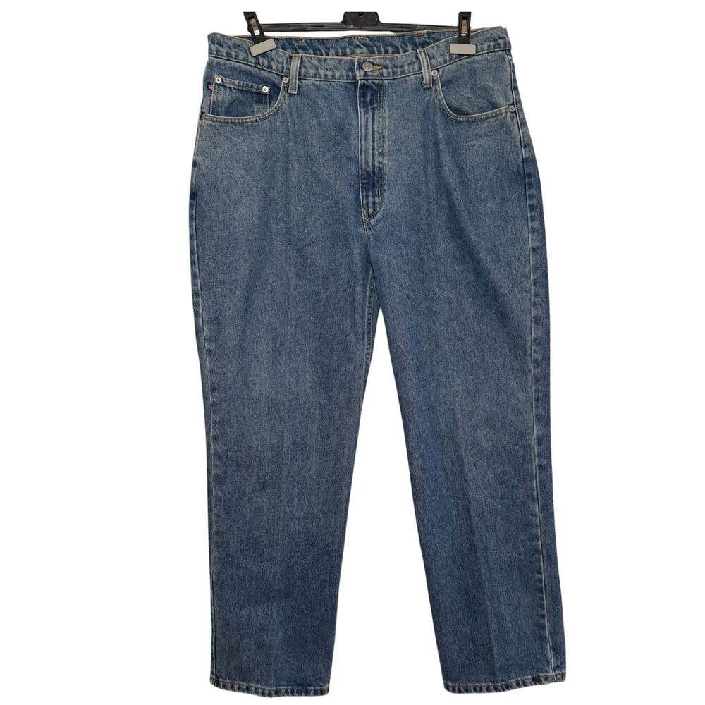 Vtg Ralph Lauren 100% Cotton 40x30 Medium Wash Classic Jeans Denim